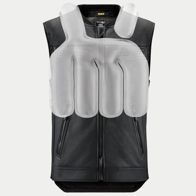 Airbagová vesta Alpinestars Tech-Air®3 V2 systém fluorescenčno žlto-čierna