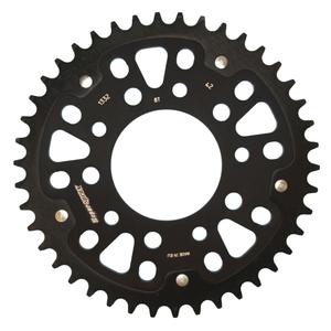 Reťazová rozeta SUPERSPROX STEALTH RST-1332:42-BLK čierna 42T, 525
