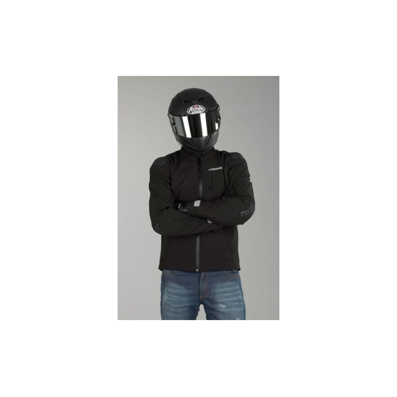 Bunda na motocykel Booster Basano čierna výpredaj