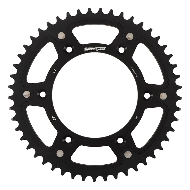 Reťazová rozeta SUPERSPROX STEALTH čierna 49T, 520