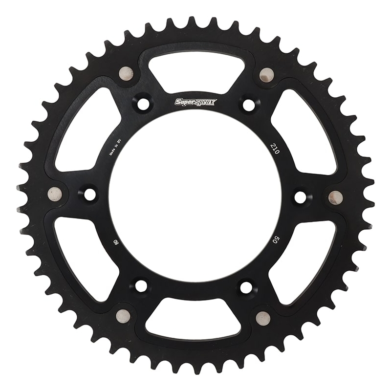Reťazová rozeta SUPERSPROX STEALTH čierna 50T, 520