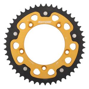 Reťazová rozeta SUPERSPROX STEALTH RST-4:47-GLD zlatá 47T, 420
