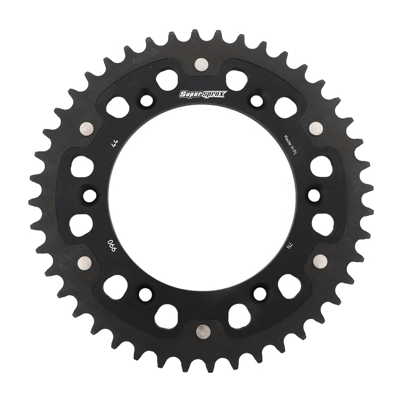 Reťazová rozeta SUPERSPROX STEALTH čierna 44T, 520