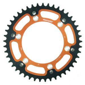 Reťazová rozeta SUPERSPROX STEALTH RST-990:45-ORG oranžová 45T, 520