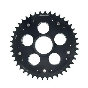 Rear sprocket STEALTH with alloy disc SUPERSPROX STEALTH with alloy disc čierna 42T, 520