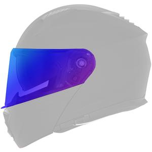 Plexi pre prilby na motorku NOX N968 irídiové