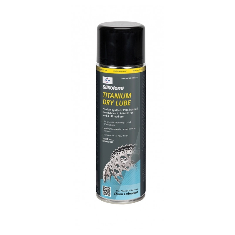 Sprej na reťaz SILKOLENE TITANIUM DRYLUBE SP 0,5 l