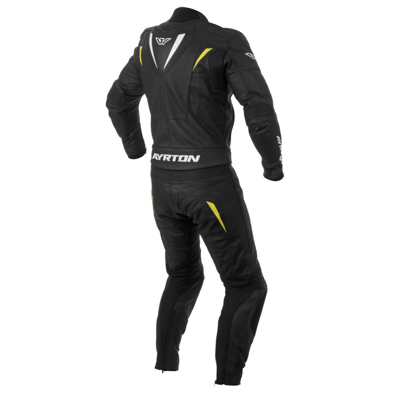 Kombinéza Ayrton Curtiss V8 čierno-fluorescenčno žltá