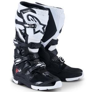 Topánky na motorku Alpinestars Tech 7 Enduro čierno-biele