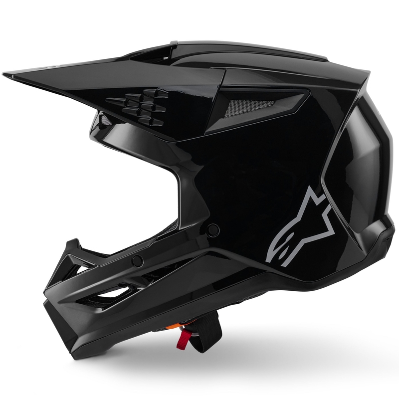 Motokrosová prilba Alpinestars S-M3 Solid čierna