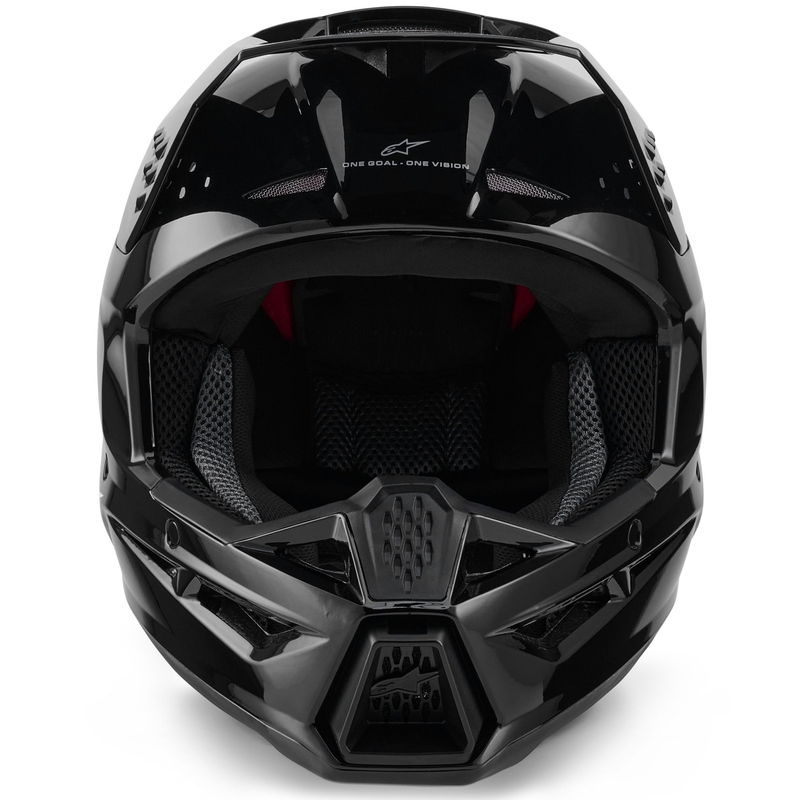 Motokrosová prilba Alpinestars S-M3 Solid čierna