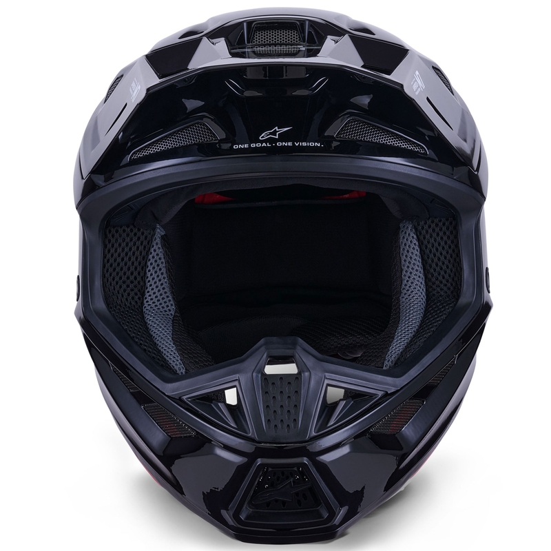 Motokrosová prilba Alpinestars SM7 Solid čierna