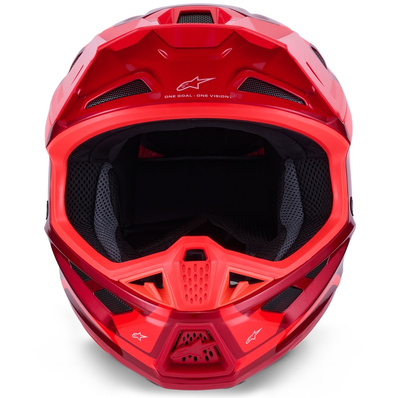 Motokrosová prilba Alpinestars SM7 Core červená