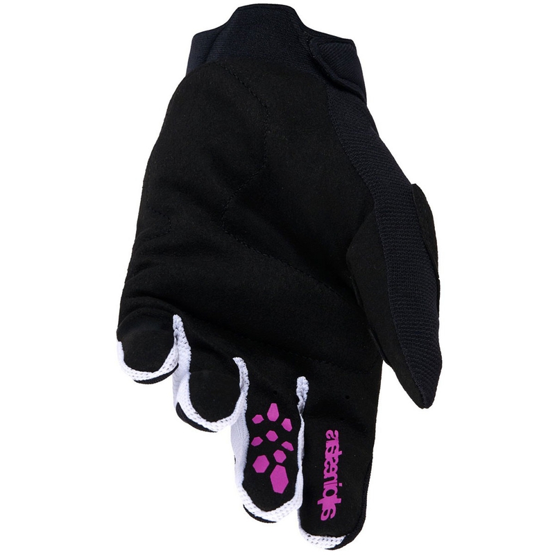 Motokrosové rukavice Alpinestars Full Bore V2 fialovo-čierne