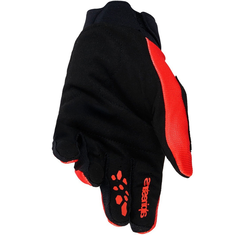 Motokrosové rukavice Alpinestars Full Bore V2 oranžovo-čierne