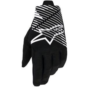 Motokrosové rukavice Alpinestars Radar Pre čierno-biele