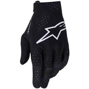 Motokrosové rukavice Alpinestars Supertech MX čierno-biele