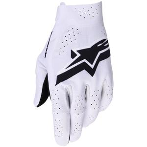 Motokrosové rukavice Alpinestars Supertech MX svetlo orgovánovo-čierne