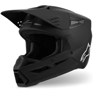 Motokrosová prilba Alpinestars S-M3 Solid matná čierna