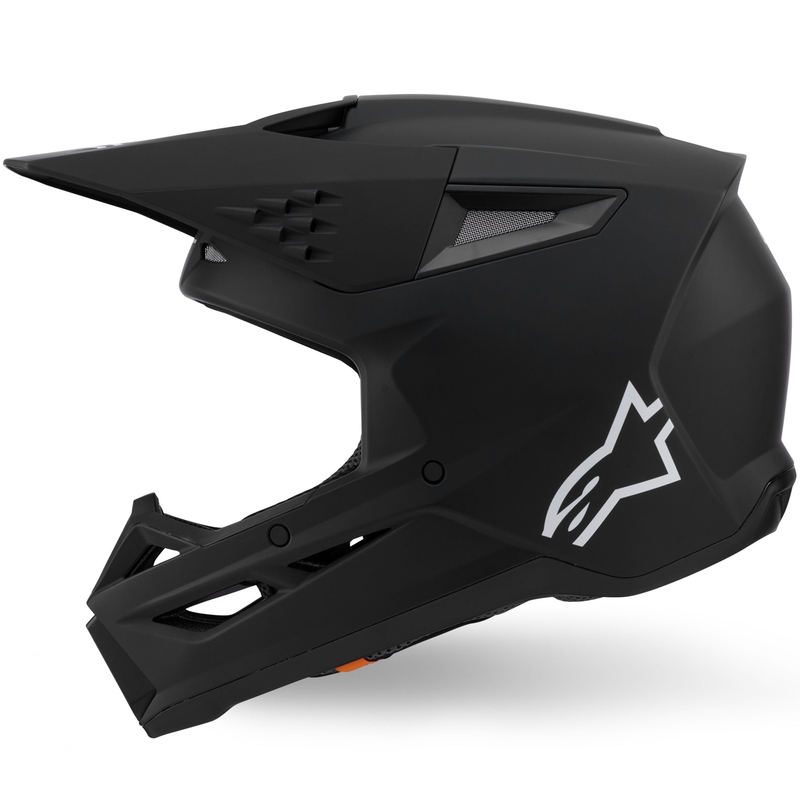 Motokrosová prilba Alpinestars S-M3 Solid matná čierna