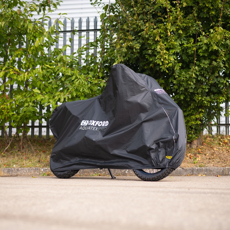 Plachta na motorku Oxford Aquatex PRO čierna