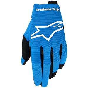 Motokrosové rukavice Alpinestars Radar modro-biele