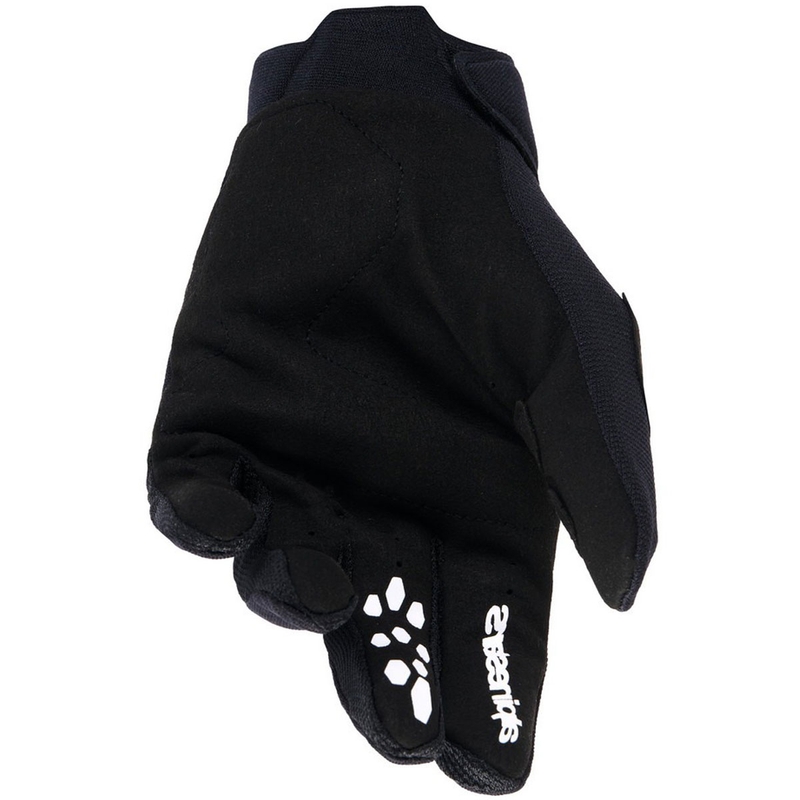 Detské motokrosové rukavice Alpinestars Full Bore V2 Youth/Kids čierno-biele