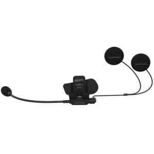 Držiak na prilbu s príslušenstvom pre headset Sena 60S vrátane pevného mikrofónu čierny