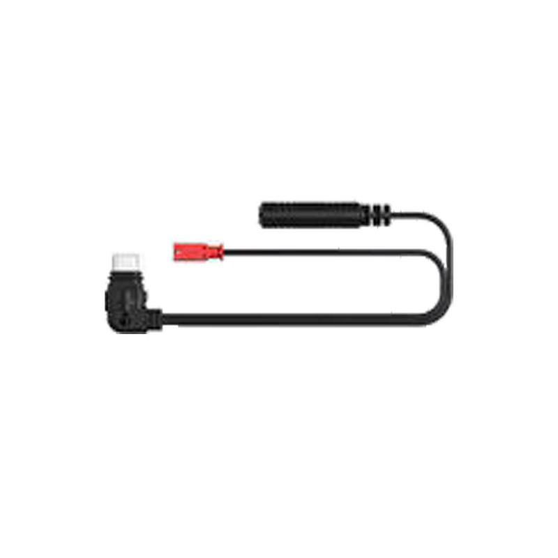 Adaptér pre pripojenie aftermarket slúchadiel pre headset Sena 60S čierny