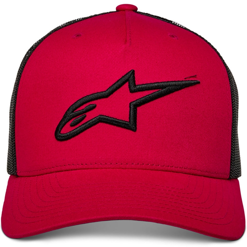 Šiltovka Alpinestars Ageless červeno-čierna