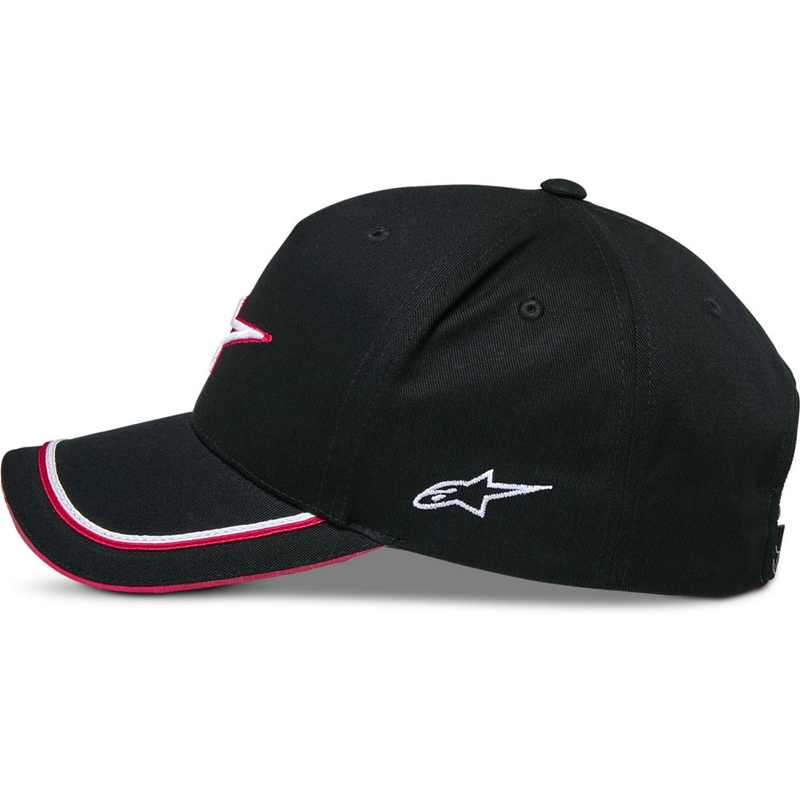 Šiltovka Alpinestars Ascencion Snapback čierno-červená