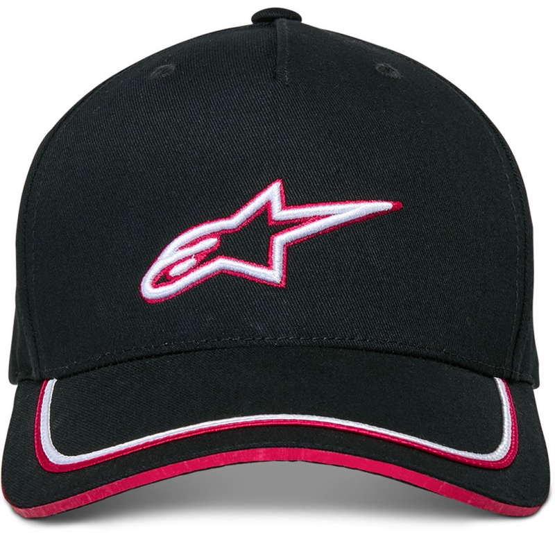 Šiltovka Alpinestars Ascencion Snapback čierno-červená