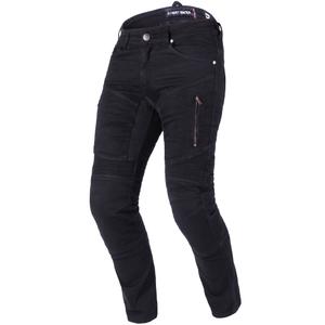 Jeansy na motocykel Street Racer Stretch II CE čierne