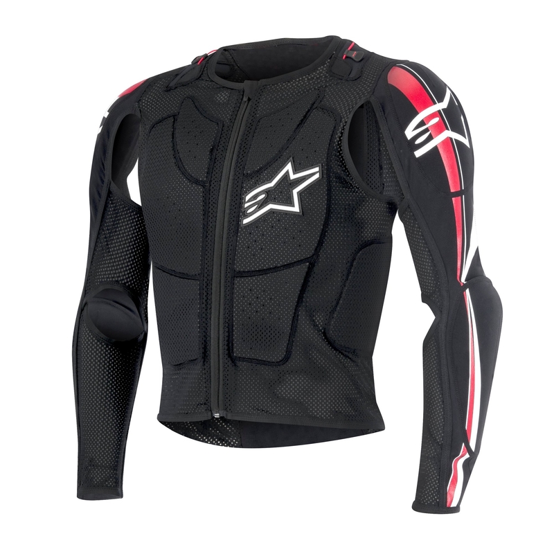 Chránič tela Alpinestars Bionic Plus čierno-bielo-červený