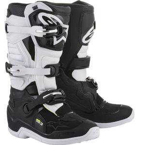 Dámske motokrosové topánky Alpinestars Stella Tech 3 čierno-biele