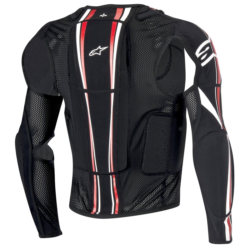 Chránič tela Alpinestars Bionic Plus čierno-bielo-červený