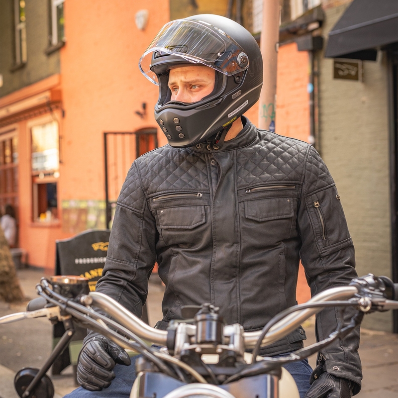 Bunda na motorku OXFORD HARDY 2.0 čierna