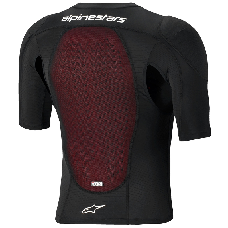 Chránič tela Alpinestars Bionic Plasma LT krátky rukáv čierno-červeno-biely