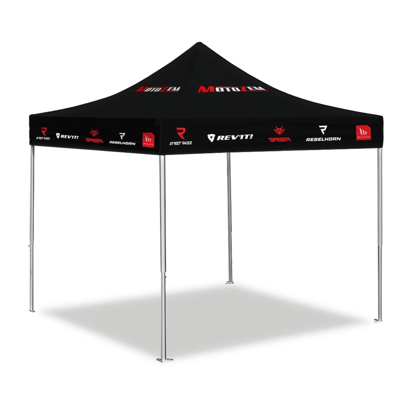 Závodný stan MotoZem Brand s bočnicami