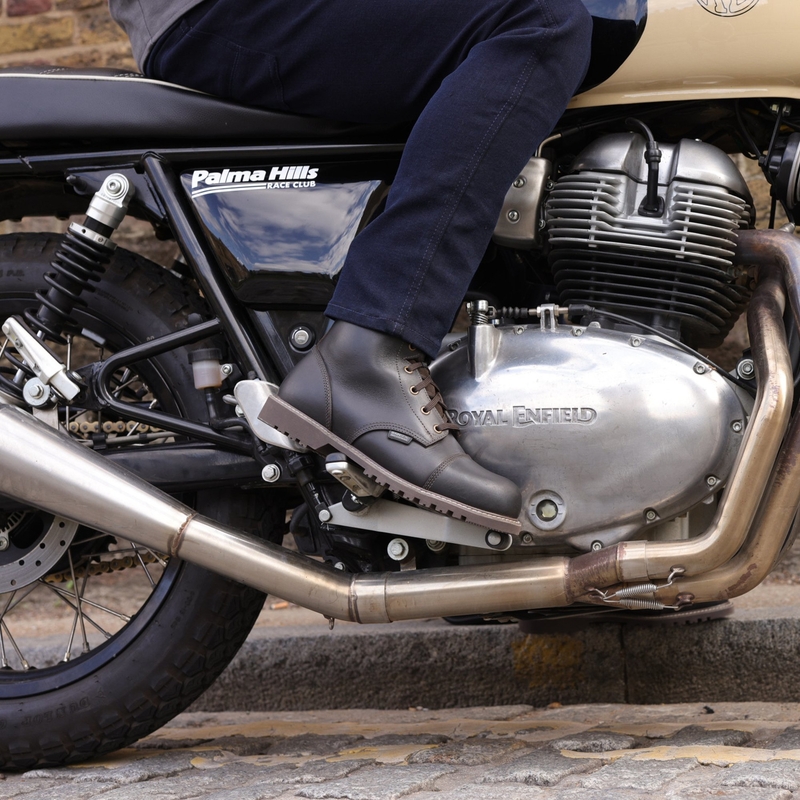 Topánky na motorku Oxford Merton 2.0 hnedé