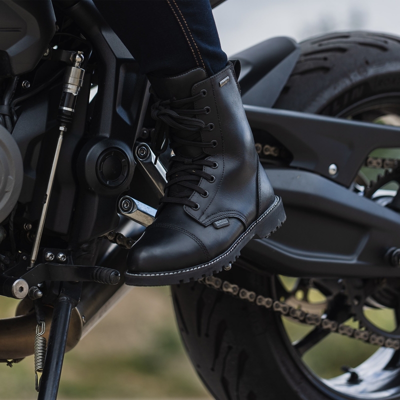 Dámske topánky na motorku Oxford Radley čierne