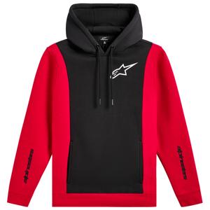 Mikina Alpinestars Ignite Hoodie čierno-červená
