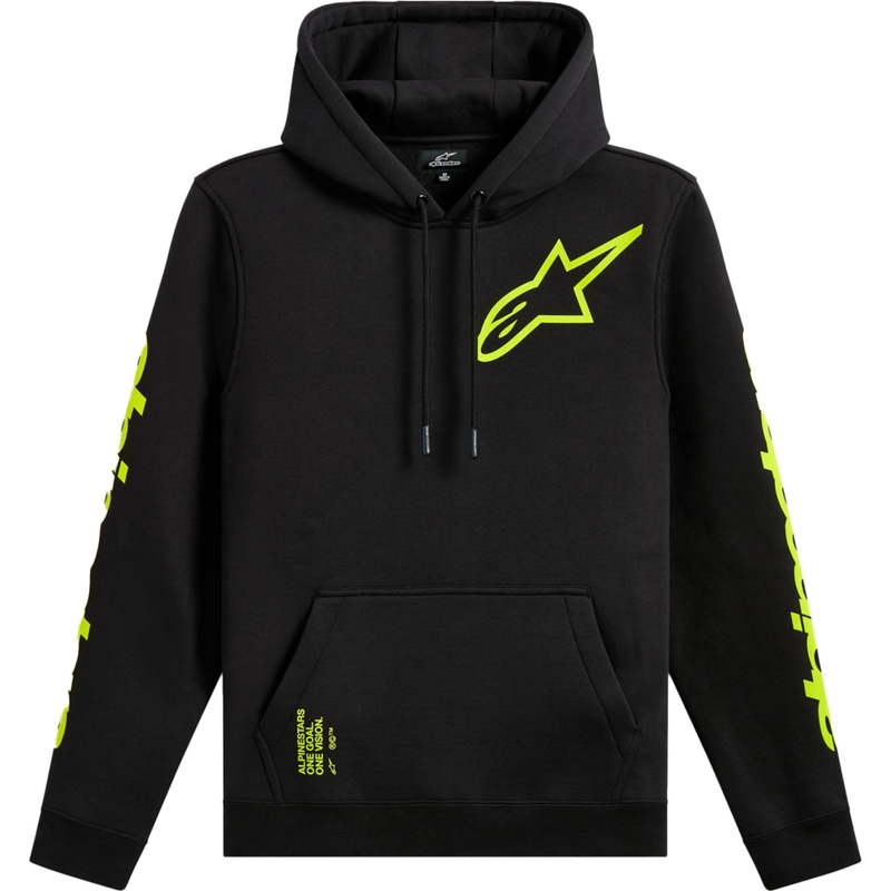Mikina Alpinestars Triple Hoodie čierna