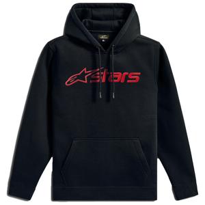 Mikina Alpinestars Blaze Hoodie 3 čierno-červená