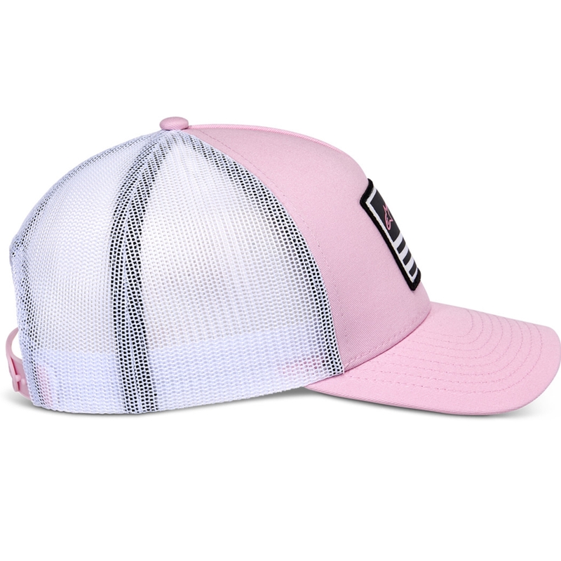 Šiltovka Alpinestars Flag Snap Hat ružovo-biela