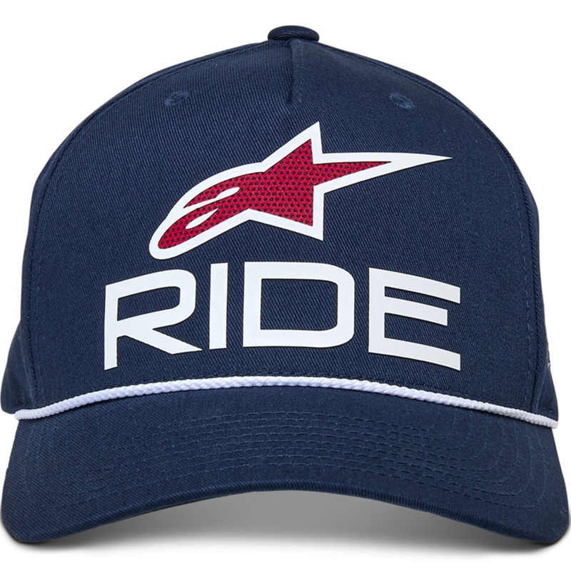 Šiltovka Alpinestars Ride Comp Snapback modro-bielo-červená