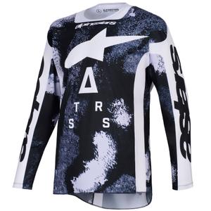 Motokrosový dres Alpinestars Racer Lahnd stupňa šedej-camo