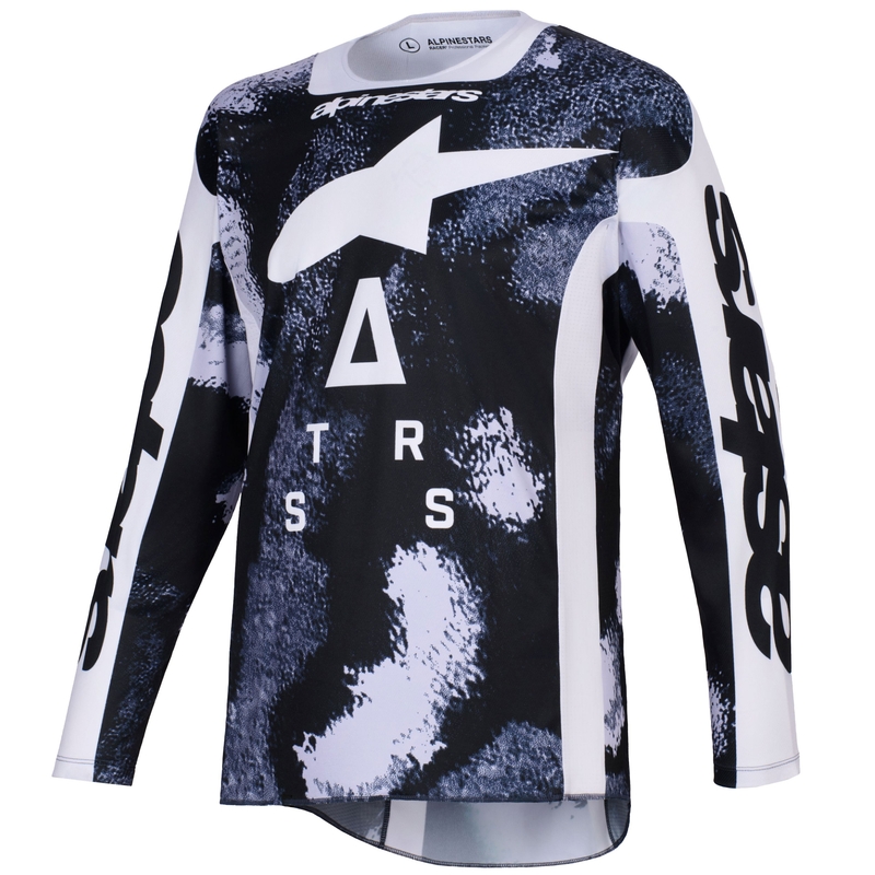 Motokrosový dres Alpinestars Racer Lahnd stupne šedej-camo