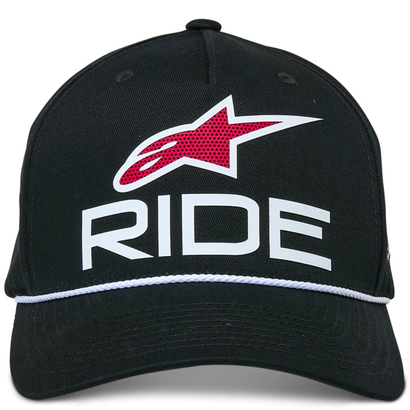 Šiltovka Alpinestars Ride Comp Snapback čierno-bielo-červená