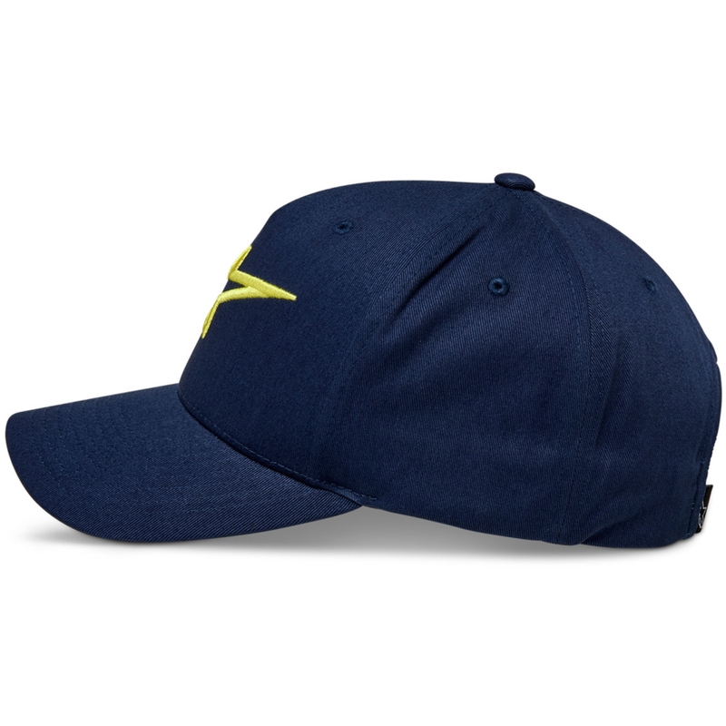 Šiltovka Alpinestars Ageless Snapback modro-fluo žltá